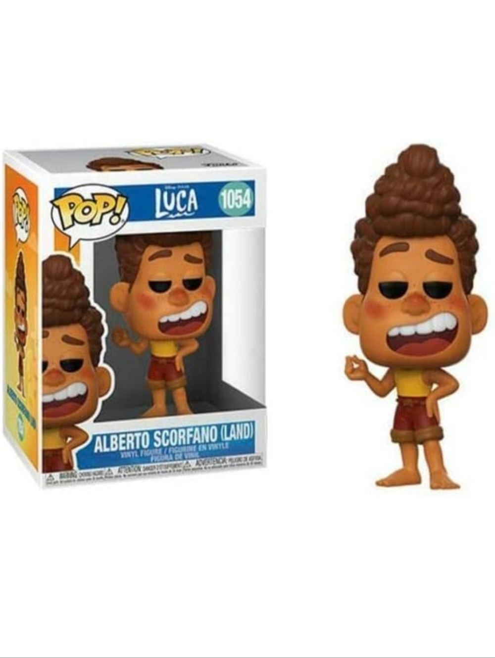 Funko Pop! Disney Pixar Luca Alberto Scorfano (Land) Vinyl Figure #1054